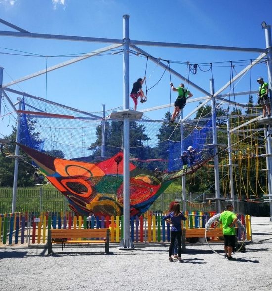 Parques de redes colgantes RopeLand